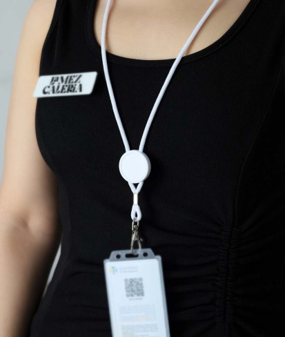 VALINS - Lanyard with Epoxy Area and Clip